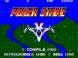 Power Strike (USA, Europe) Title Screen